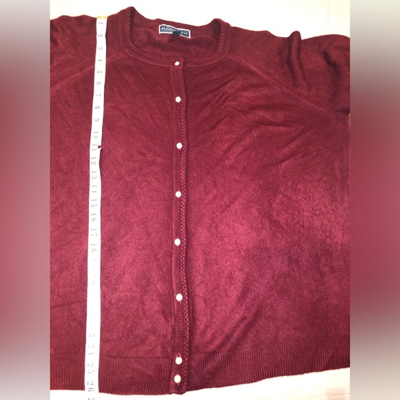 Karen Scott | Front Button Cardigan; Size: 1X - Picture 12 of 15